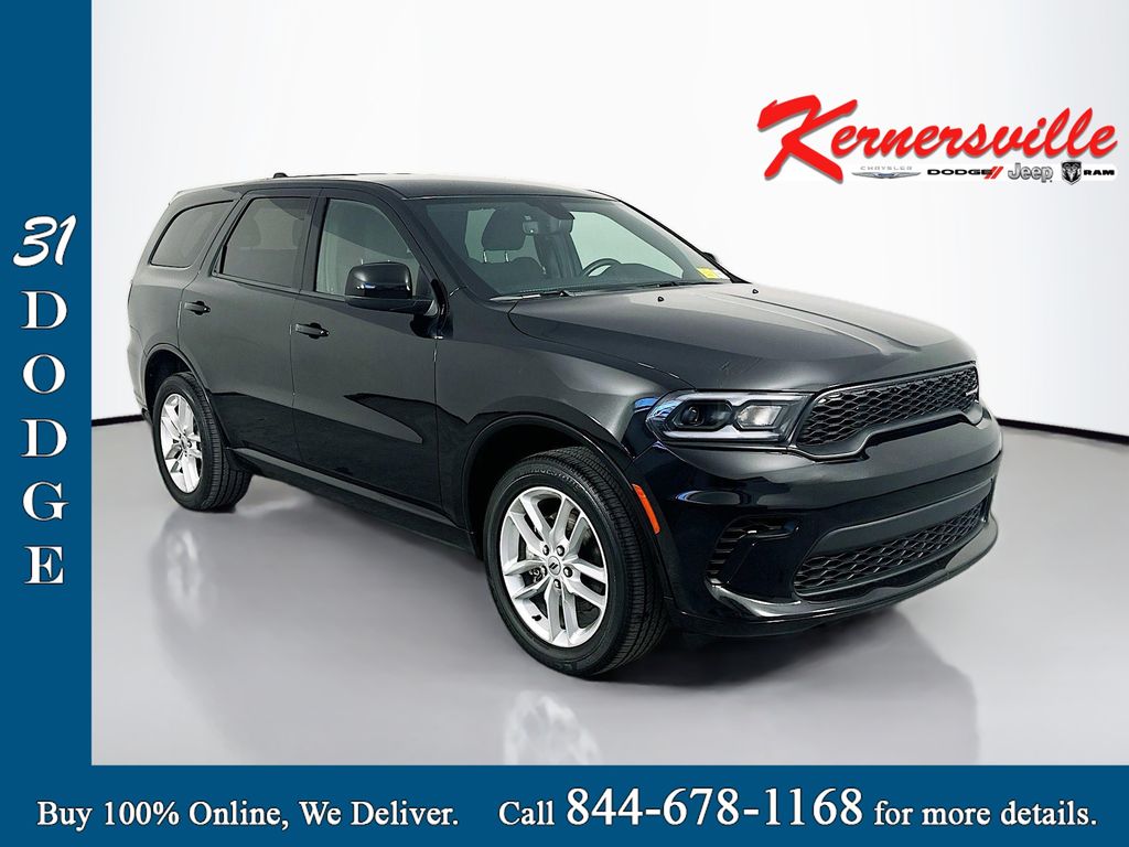 Black Clearcoat 2025 Dodge Durango GT AWD SUV / Crossover All-Wheel Drive 8-Speed Automatic