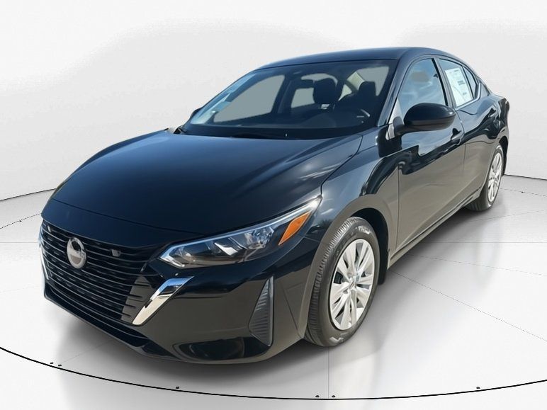 2025 Super Black Nissan Sentra S FWD Sedan