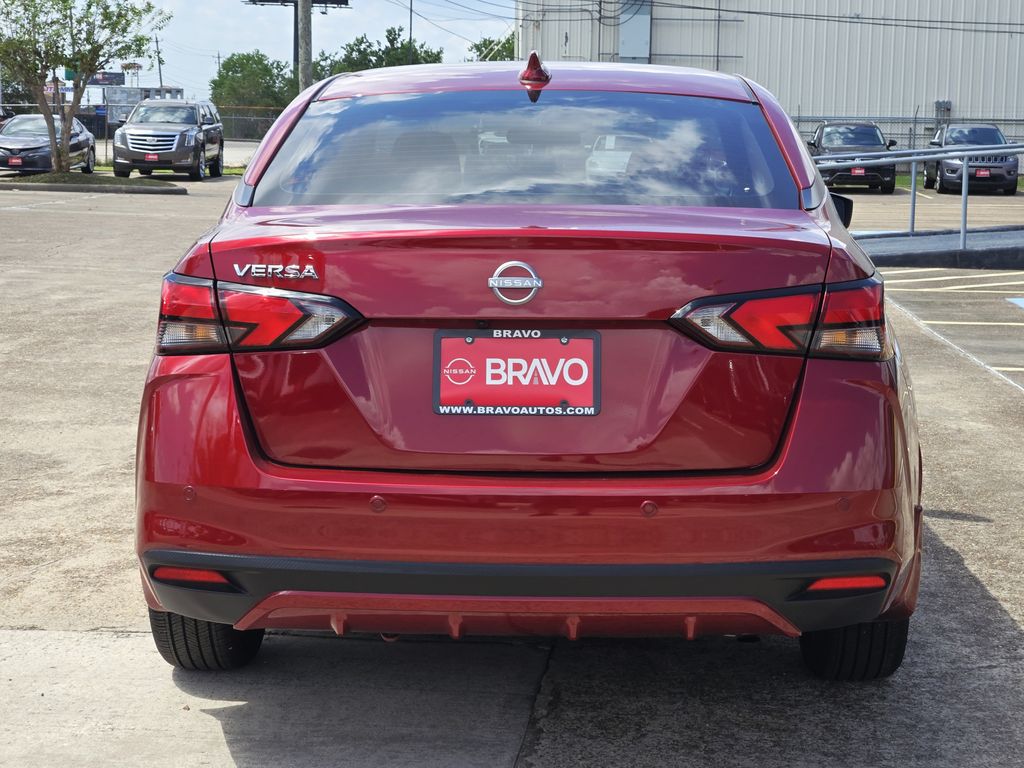 2025 Nissan Versa 1.6 SV Red at South Houston Nissan