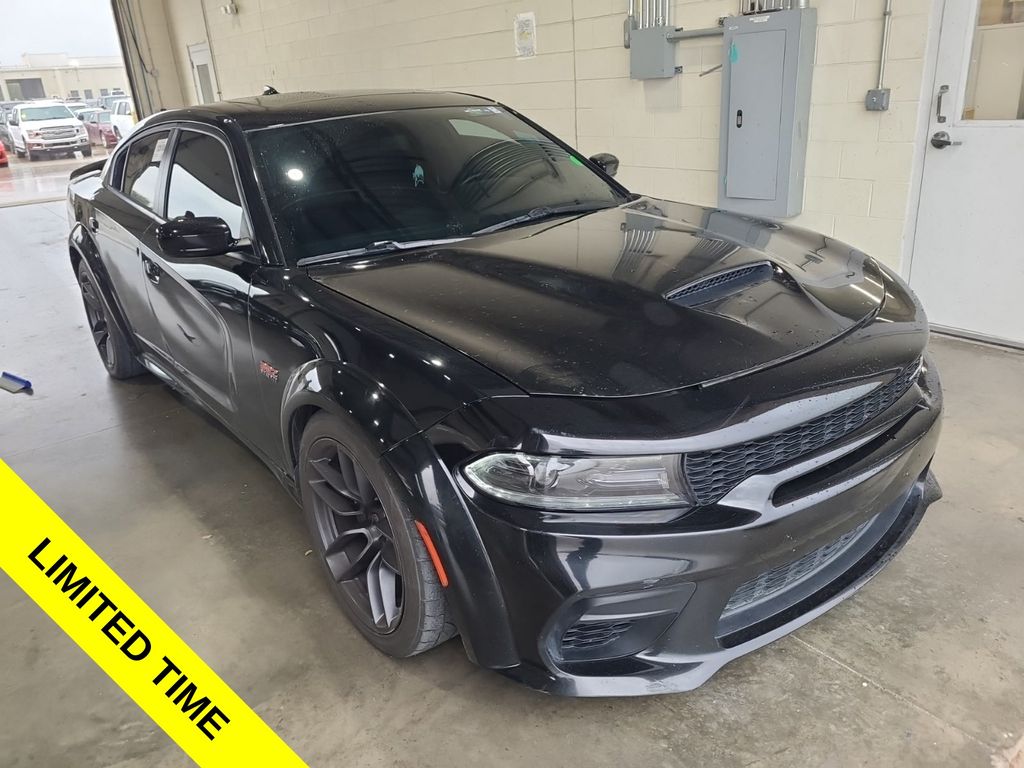 Pitch Black Clearcoat 2021 Dodge Charger Sedan Rear-Wheel Drive 8-Speed Automatic