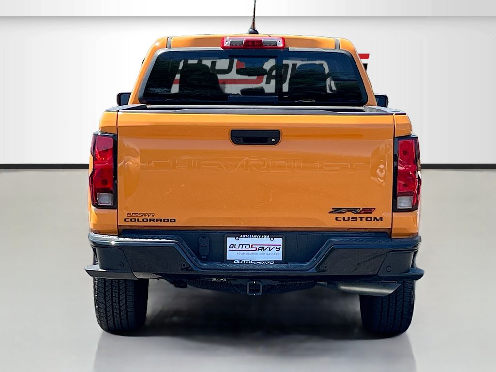Used 2025 Orange Chevrolet Work Truck image 6