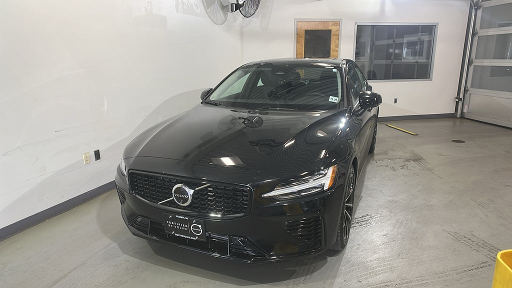 Onyx Black 2025 Volvo S60 Recharge T8 Plus eAWD Sedan All-Wheel Drive Automatic