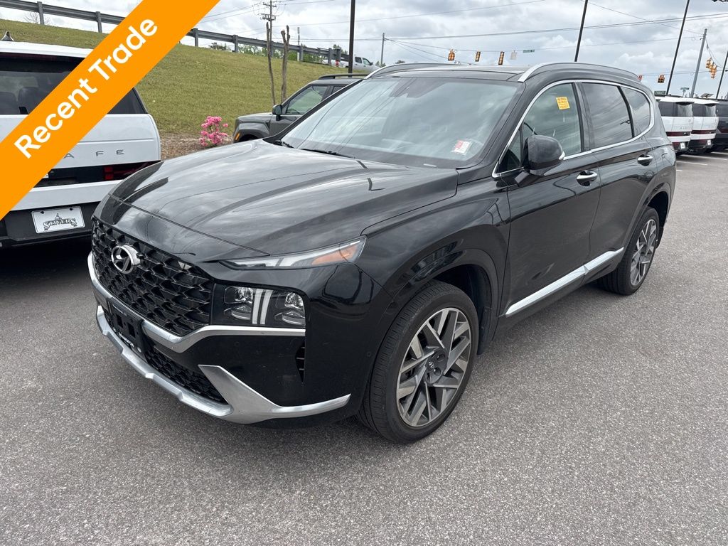 Twilight Black 2022 Hyundai Santa Fe Calligraphy AWD SUV / Crossover All-Wheel Drive Automatic
