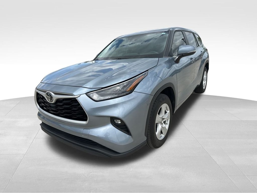 2023 Celestial Silver Metallic Toyota Highlander LE FWD SUV