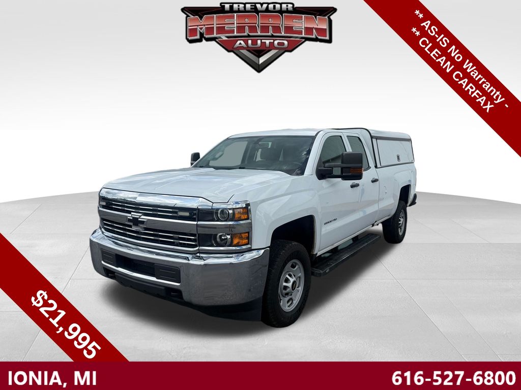 Summit White 2016 Chevrolet Silverado 2500HD Pickup Truck Four-Wheel Drive 6-Speed Automatic Overdrive