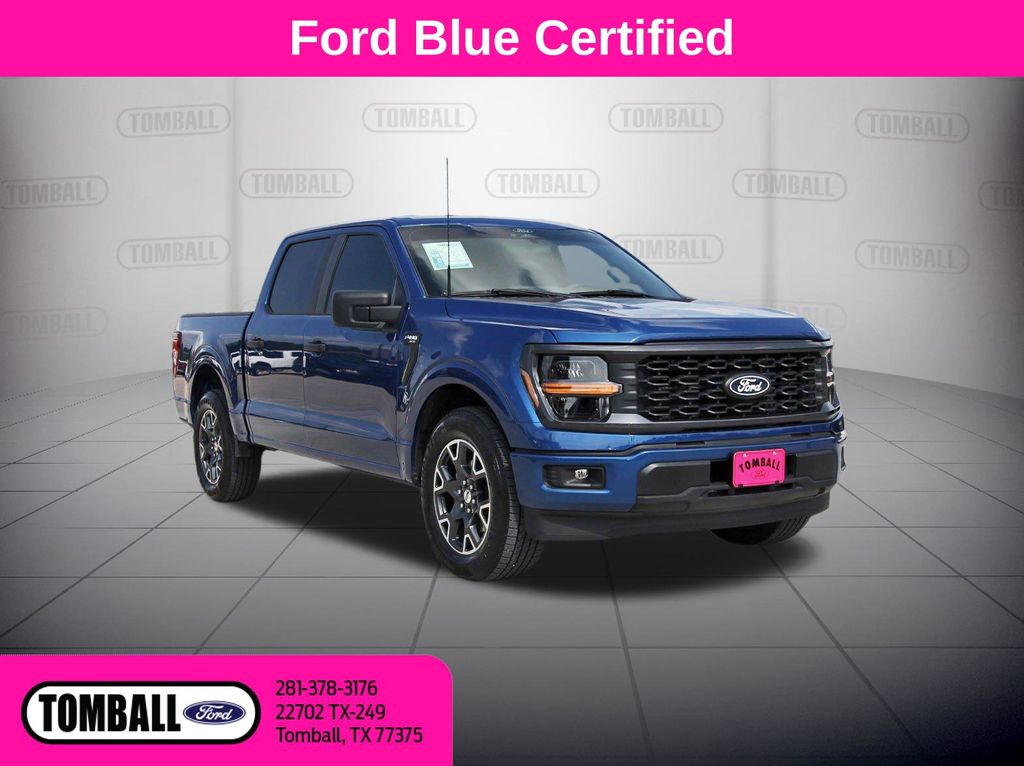 Blue Metallic 2025 Ford F-150 Pickup Truck 4X2 Automatic