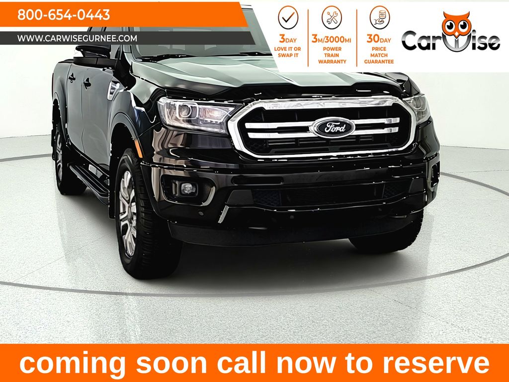 Shadow Black 2019 Ford Ranger Pickup Truck Four-Wheel Drive Automatic