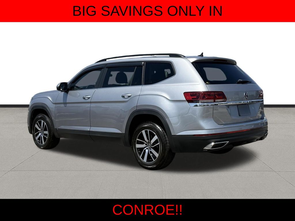 2023 Volkswagen Atlas 2.0T SE Silver at Classic Elite Chevrolet Hwy 6