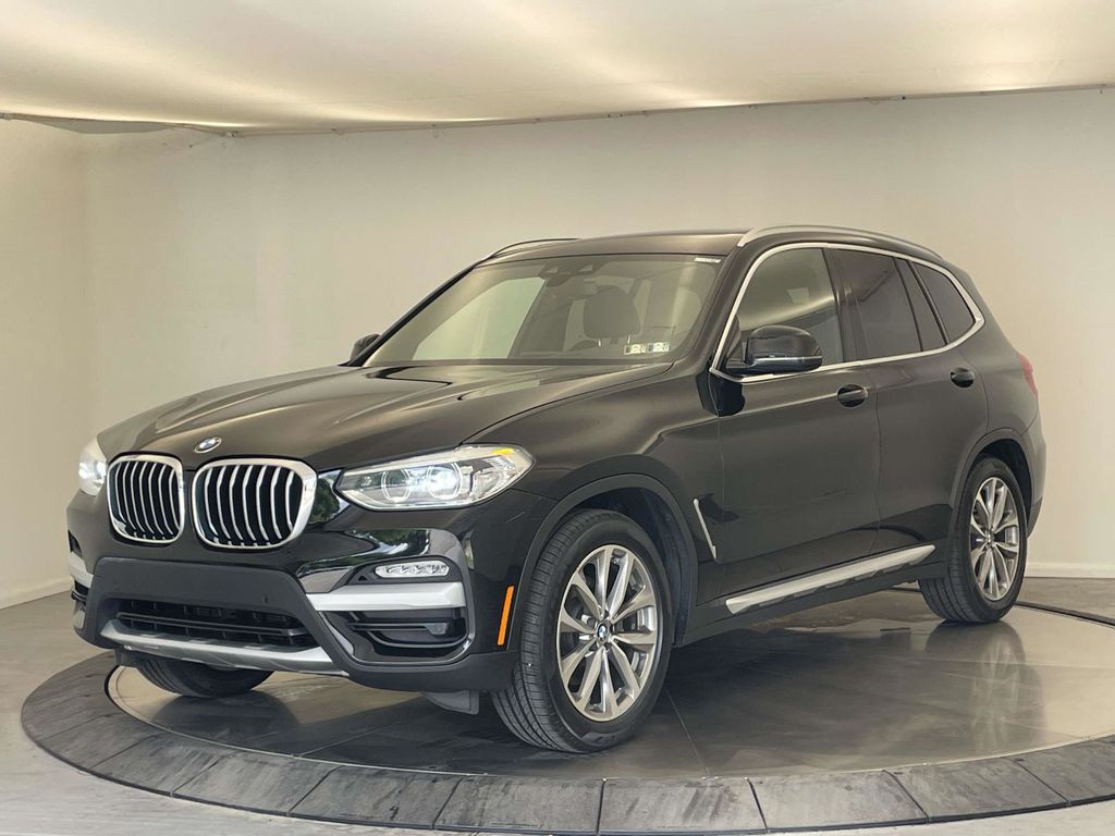 Jet Black 2019 BMW X3 SUV / Crossover All-Wheel Drive 8-Speed Automatic