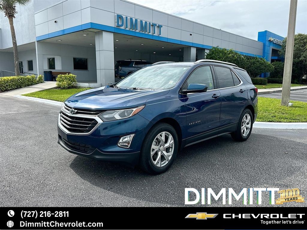 Pacific Blue Metallic 2020 Chevrolet Equinox SUV / Crossover Front-Wheel Drive 9-Speed Automatic Overdrive