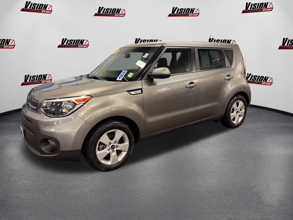 Titanium Gray 2019 Kia Soul Wagon Front-Wheel Drive 6-Speed Automatic
