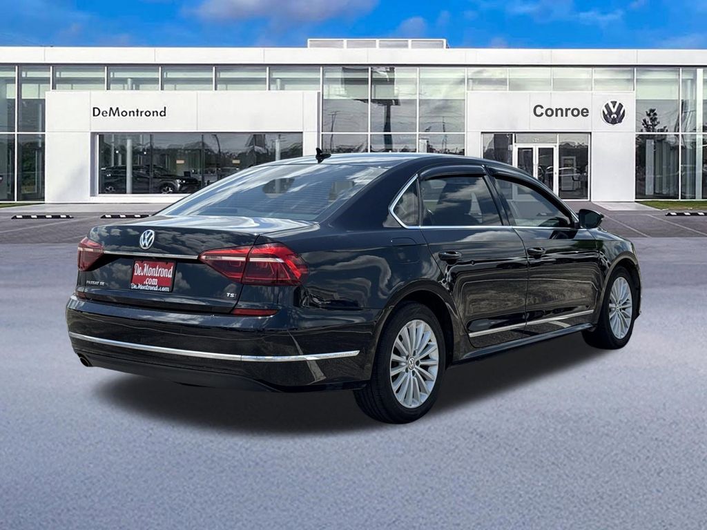 2017 Volkswagen Passat 1.8T SE Black at North Houston Mitsubishi