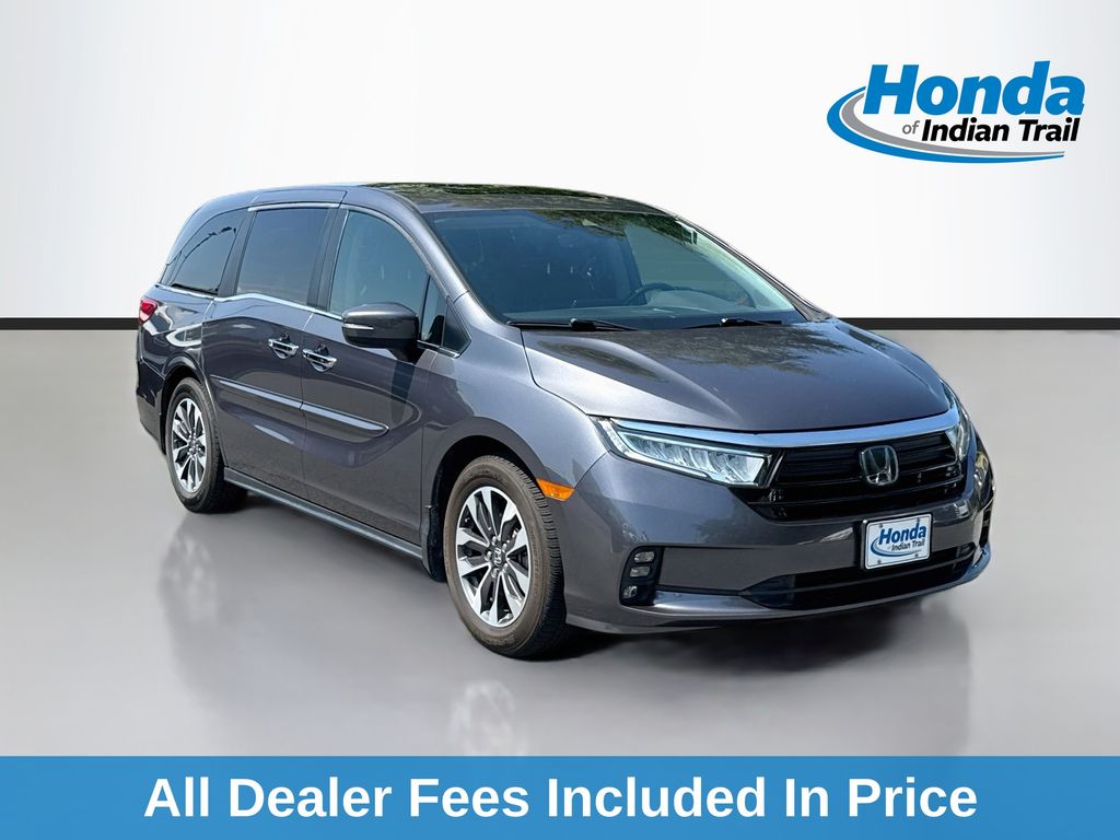 Gray (Modern Steel) 2021 Honda Odyssey Minivan Front-Wheel Drive Automatic
