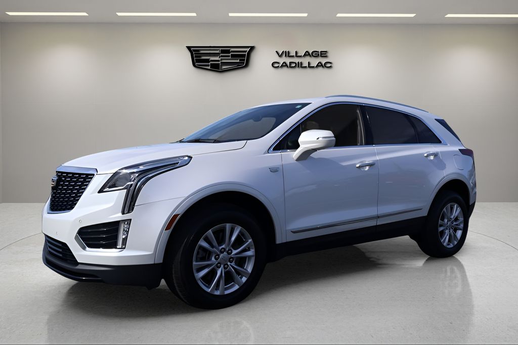 Crystal White Tricoat 2021 Cadillac XT5 Luxury FWD SUV / Crossover Front-Wheel Drive 9-Speed Automatic