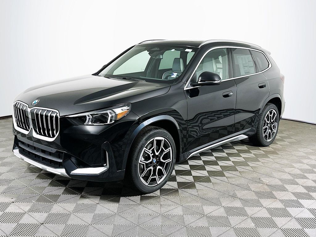 Jet Black 2026 BMW X1 SUV / Crossover All-Wheel Drive 7-Speed Automatic