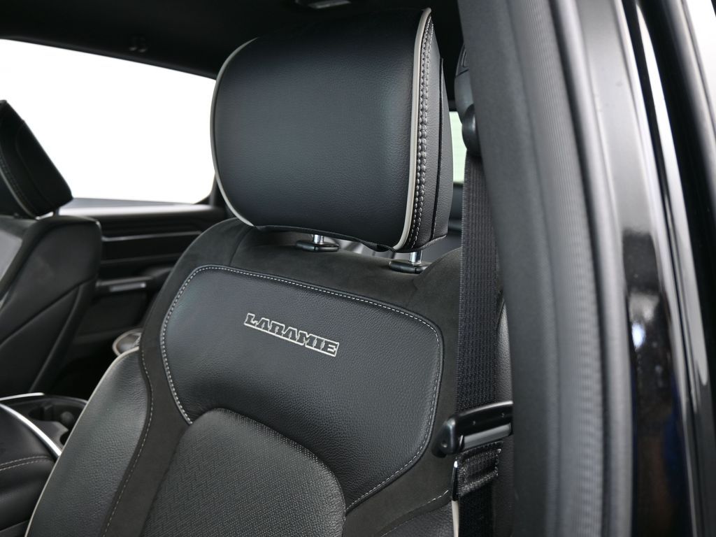 Used 2023 Diamond Black Crystal Pearlcoat Ram Laramie image 16