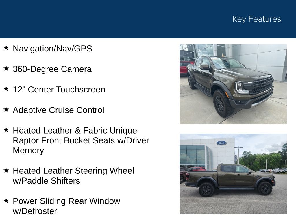 2024 Ford Ranger Raptor