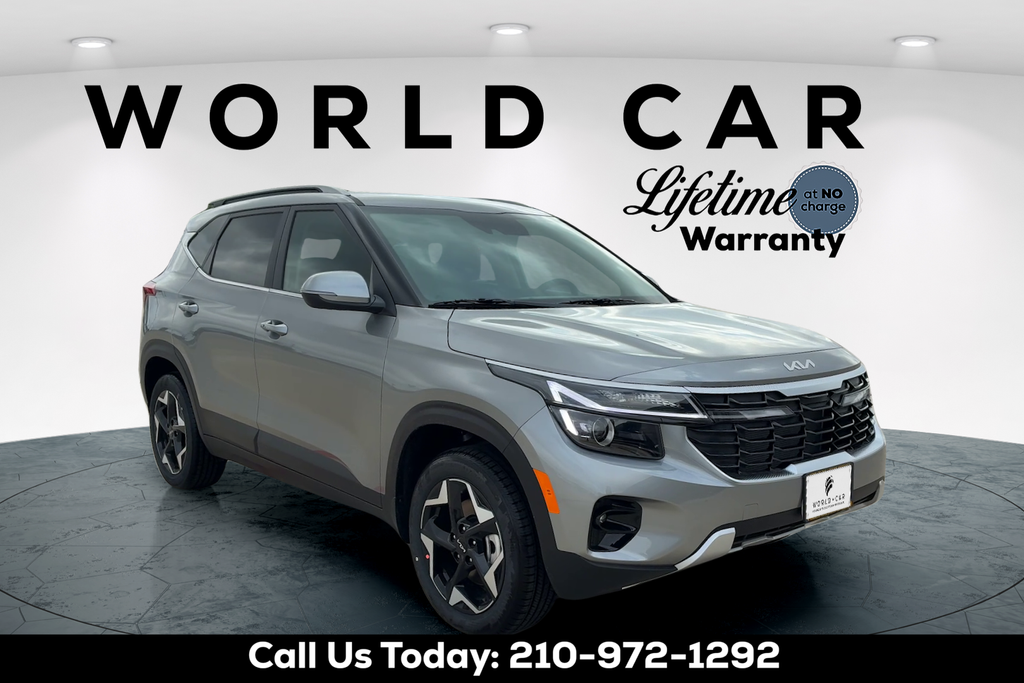 Steel Gray 2026 Kia Seltos EX AWD SUV / Crossover All-Wheel Drive Continuously Variable Transmission