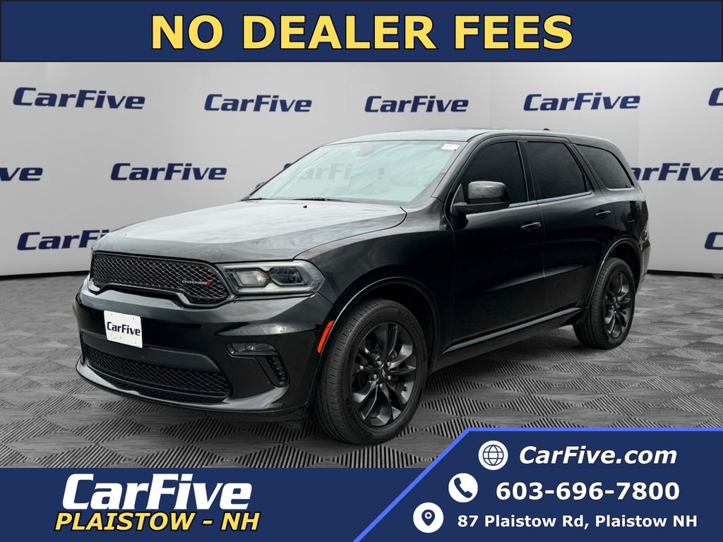 DB Black Crystal Clearcoat 2022 Dodge Durango SXT AWD SUV / Crossover All-Wheel Drive 8-Speed Automatic