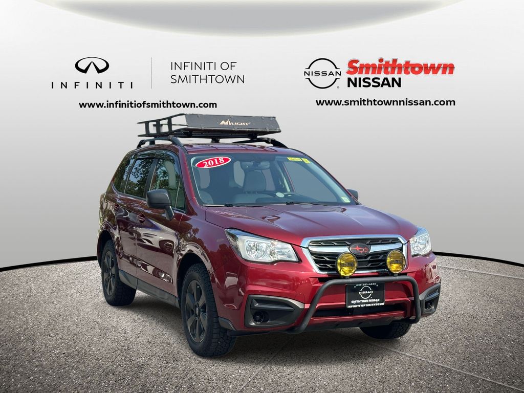 Venetian Red Pearl 2018 Subaru Forester SUV / Crossover All-Wheel Drive Continuously Variable Transmission