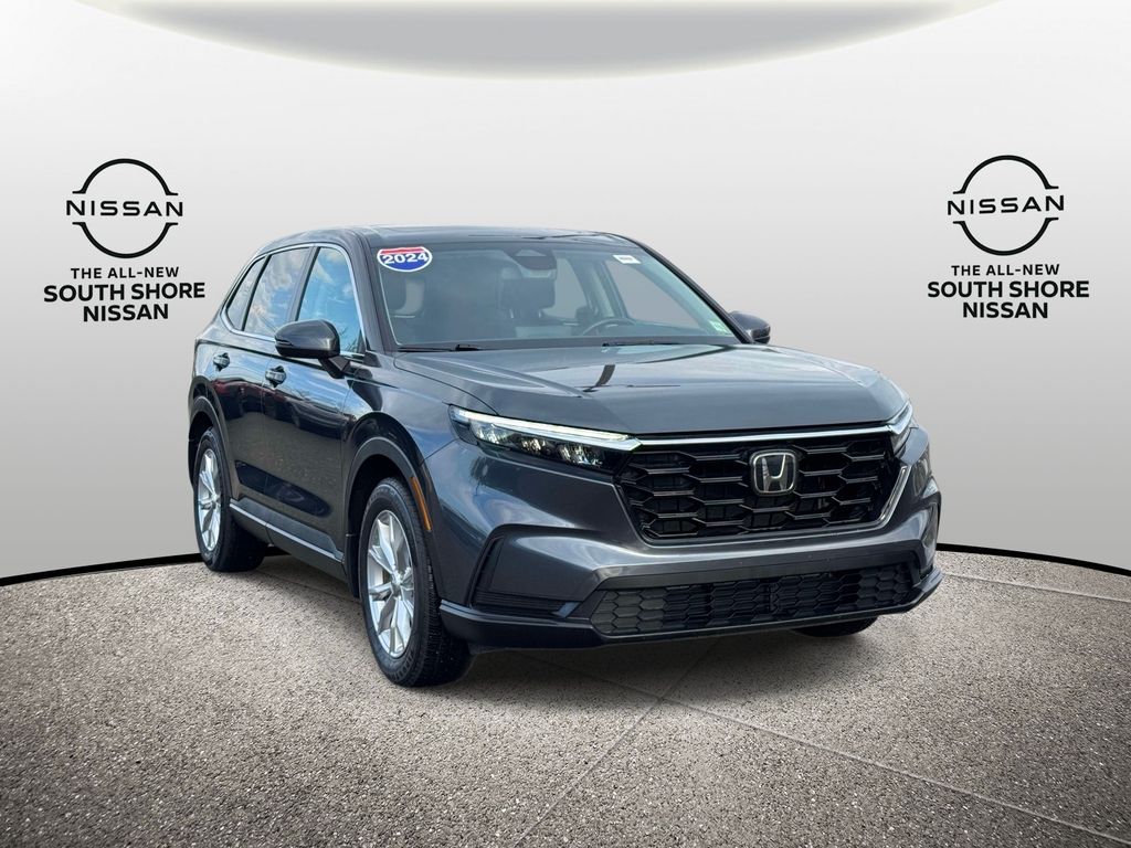 Meteorite Gray Metallic 2024 Honda CR-V EX FWD SUV / Crossover Front-Wheel Drive Continuously Variable Transmission