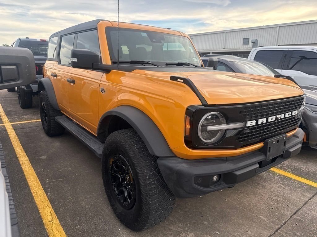 2022 Ford Bronco Wildtrak Orange at Don McGill Toyota