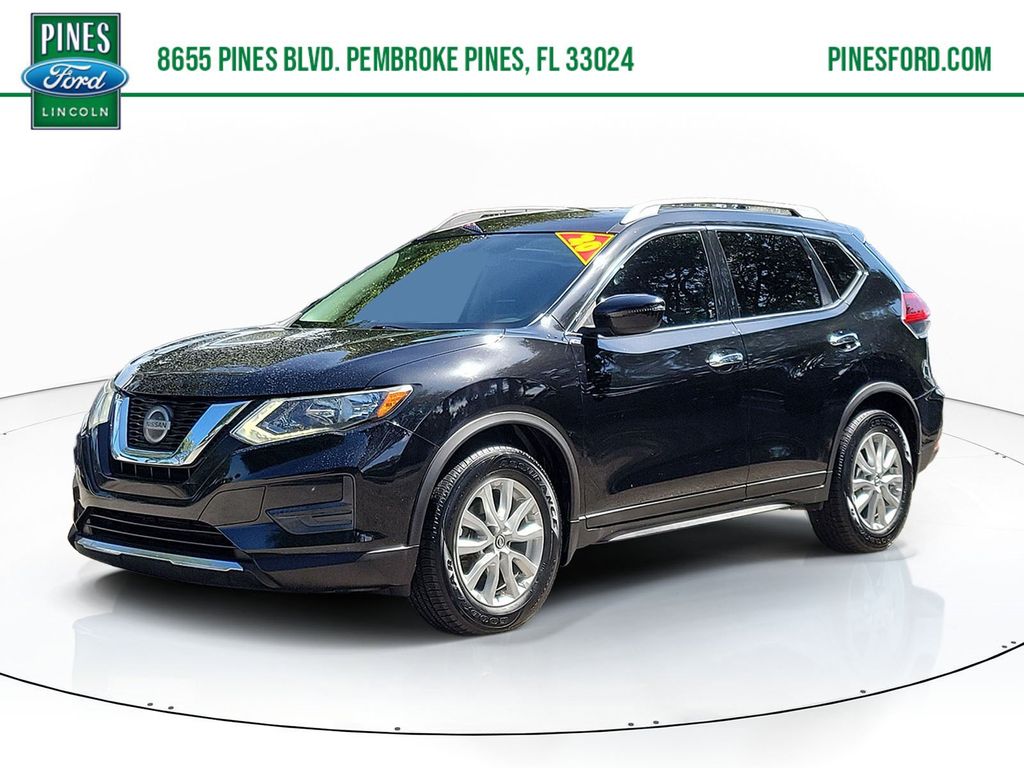 Gray (Magnetic Black Pearl) 2020 Nissan Rogue SUV / Crossover Front-Wheel Drive Continuously Variable Transmission