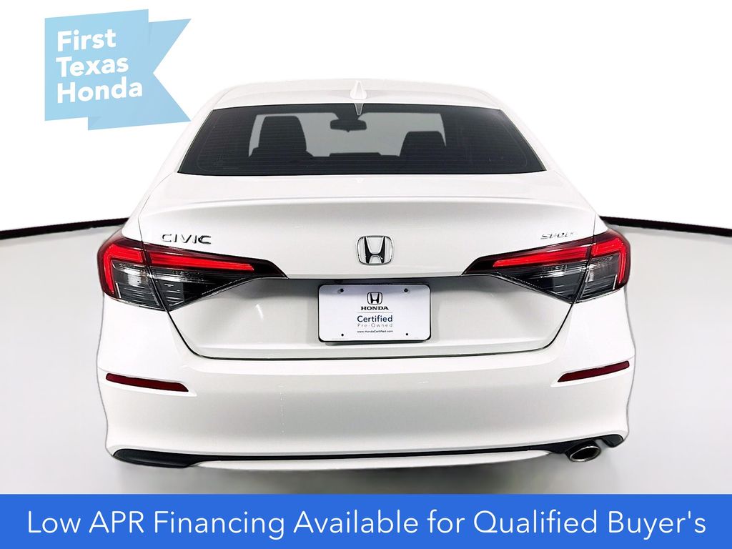 Used Car 2025 Honda Civic  Sedan 4 Dr. Sport Front Wheel Drive For Sale Under $30,000 In Austin, Texas