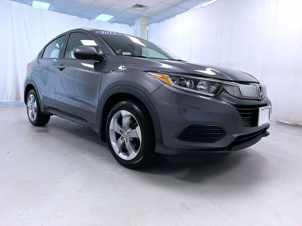 Gray 2019 Honda HR-V SUV / Crossover All-Wheel Drive Continuously Variable Transmission
