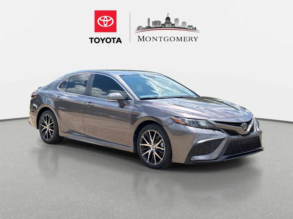 Predawn Gray Mica 2023 Toyota Camry Sedan Front-Wheel Drive 8-Speed Automatic