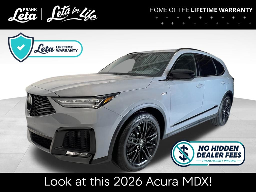 Urban Gray Pearl 2026 Acura MDX SUV / Crossover All-Wheel Drive Automatic