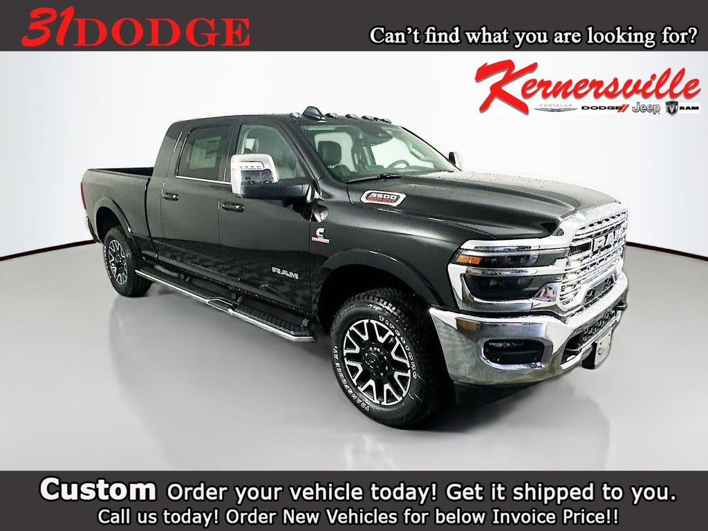 Diamond Black 2026 RAM 3500 Pickup Truck Four-Wheel Drive Automatic