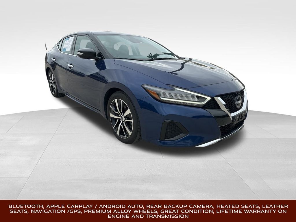 2023 Deep Blue Pearl Nissan Maxima SV FWD Sedan