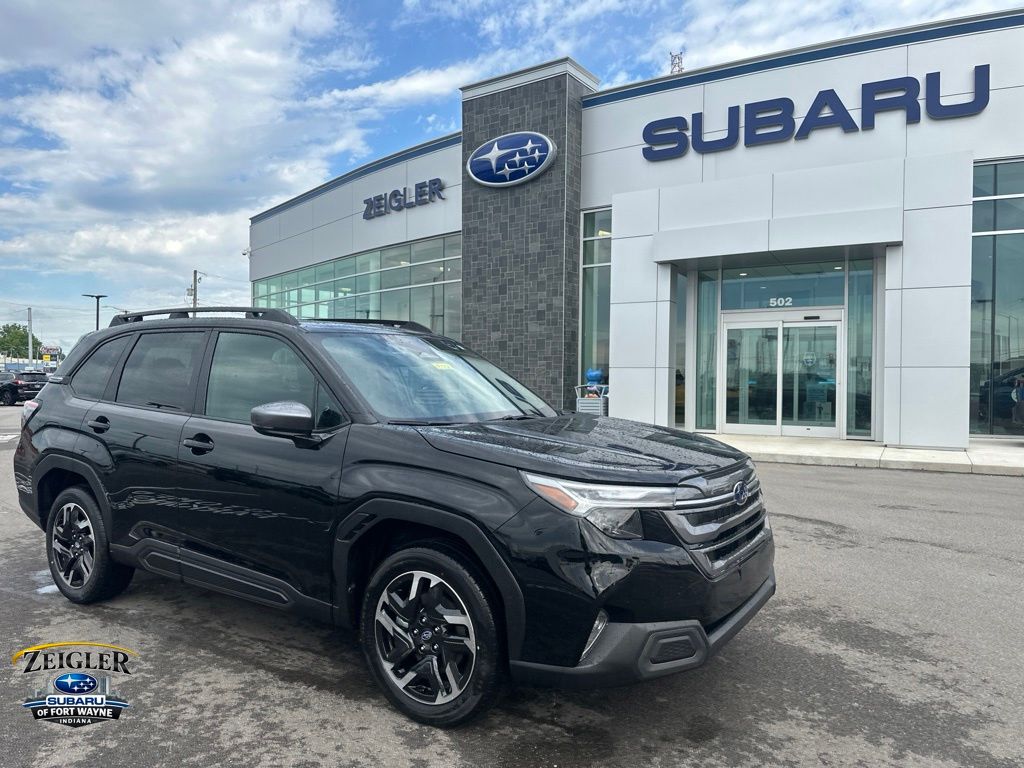 Crystal Black Silica 2026 Subaru Forester SUV / Crossover All-Wheel Drive Continuously Variable Transmission