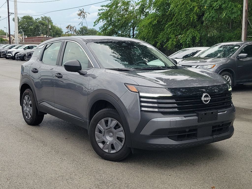 Gray (Gun Metallic) 2025 Nissan Kicks SUV / Crossover All-Wheel Drive Continuously Variable Transmission