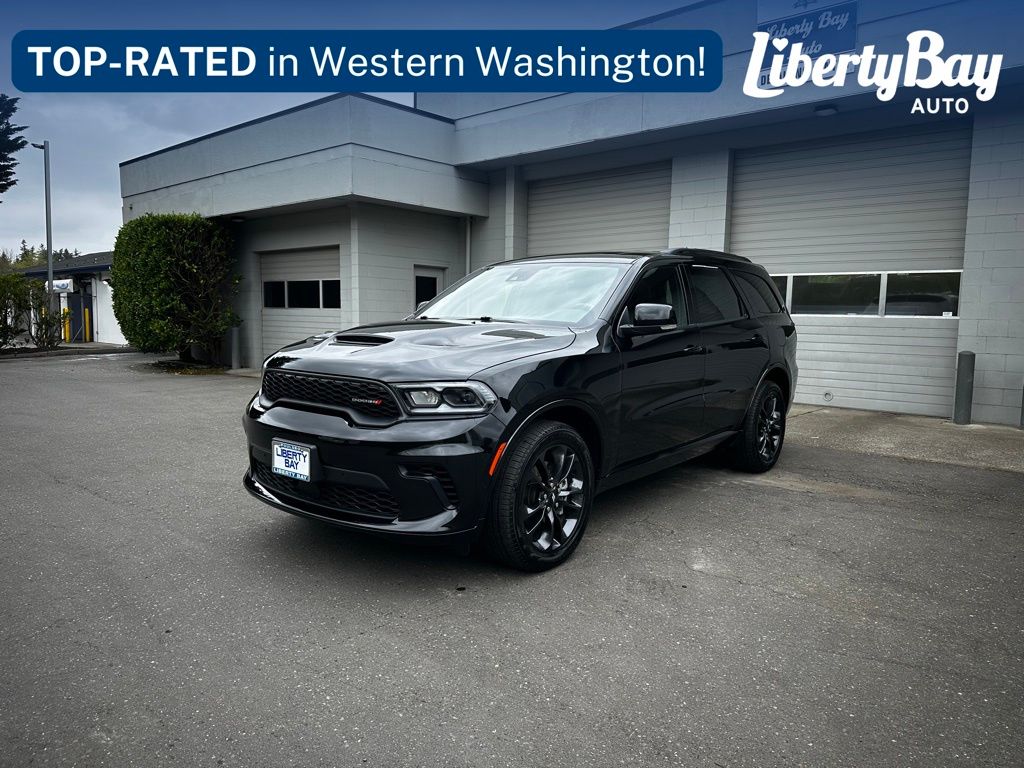 DB Black Crystal Clearcoat 2025 Dodge Durango GT Plus AWD SUV / Crossover All-Wheel Drive 8-Speed Automatic