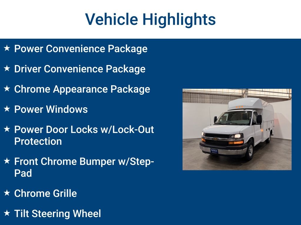 2025 Chevrolet Express 3500 Work Van