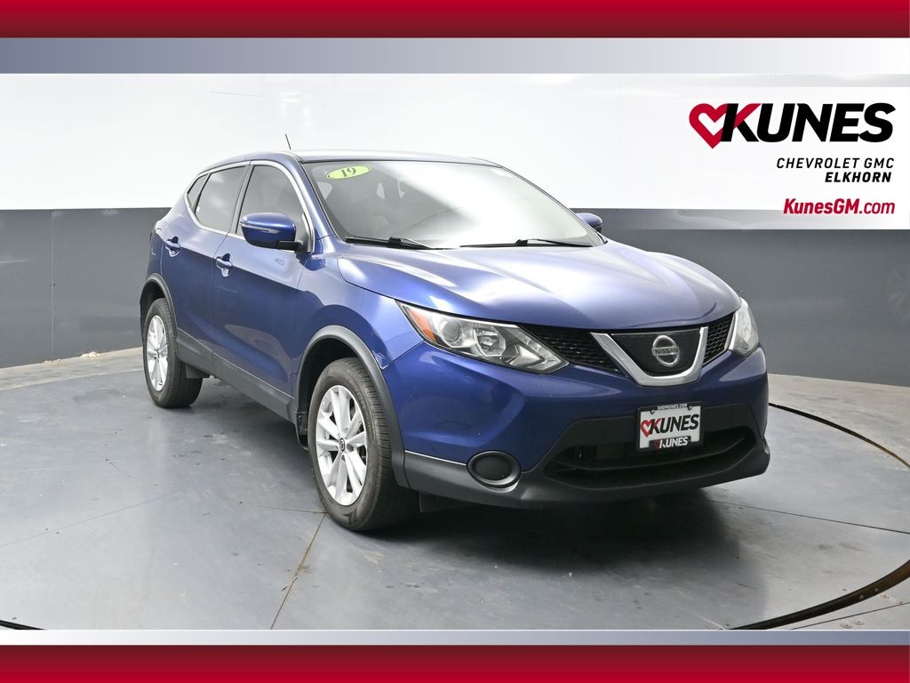 Blue 2019 Nissan Rogue Sport SUV / Crossover All-Wheel Drive Continuously Variable Transmission
