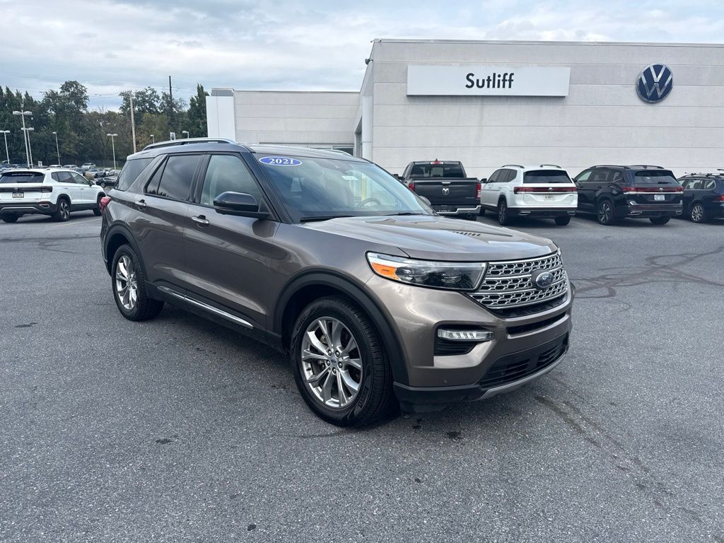 2021 Ford Explorer Limited Gray at Carlisle Cadillac Buick GMC