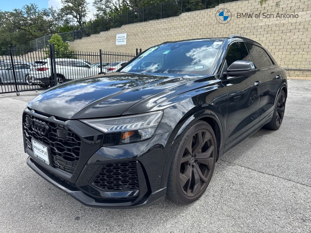 Mythos Black Metallic 2024 Audi RS Q8 4.0T quattro AWD SUV / Crossover All-Wheel Drive 8-Speed Automatic