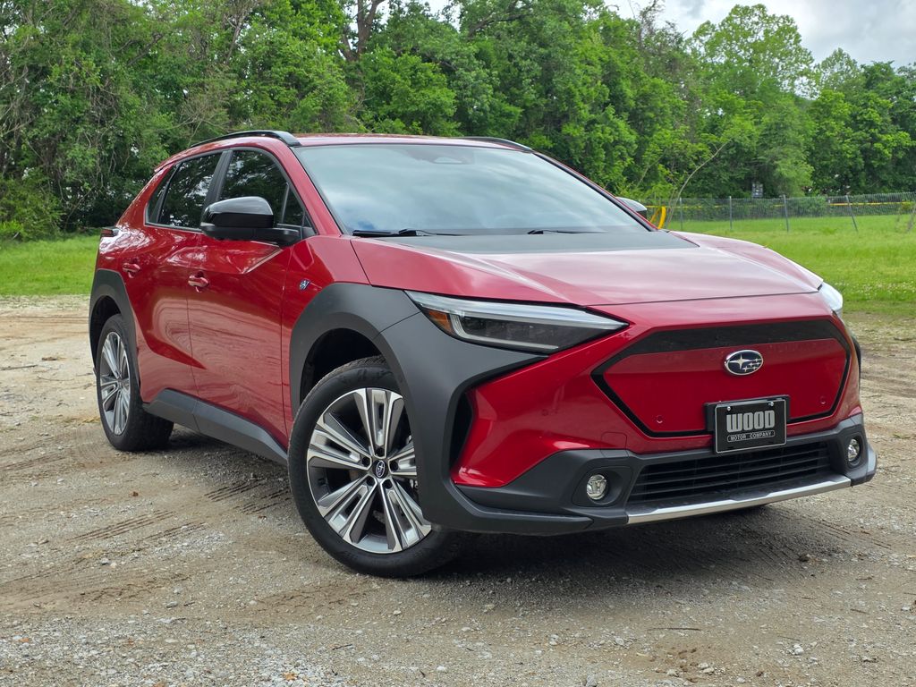 Elemental Red Pearl 2024 Subaru Solterra Limited AWD SUV / Crossover All-Wheel Drive 1-Speed Automatic