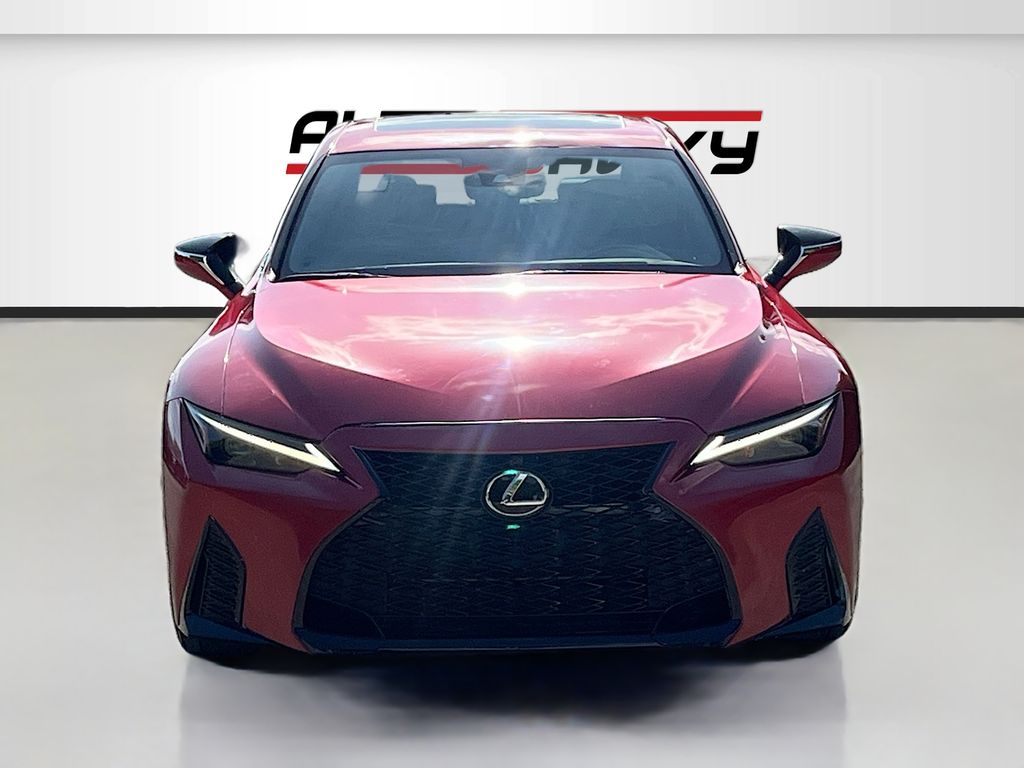 2021 Lexus IS 350 F SPORT Red at Emmons Autoplex