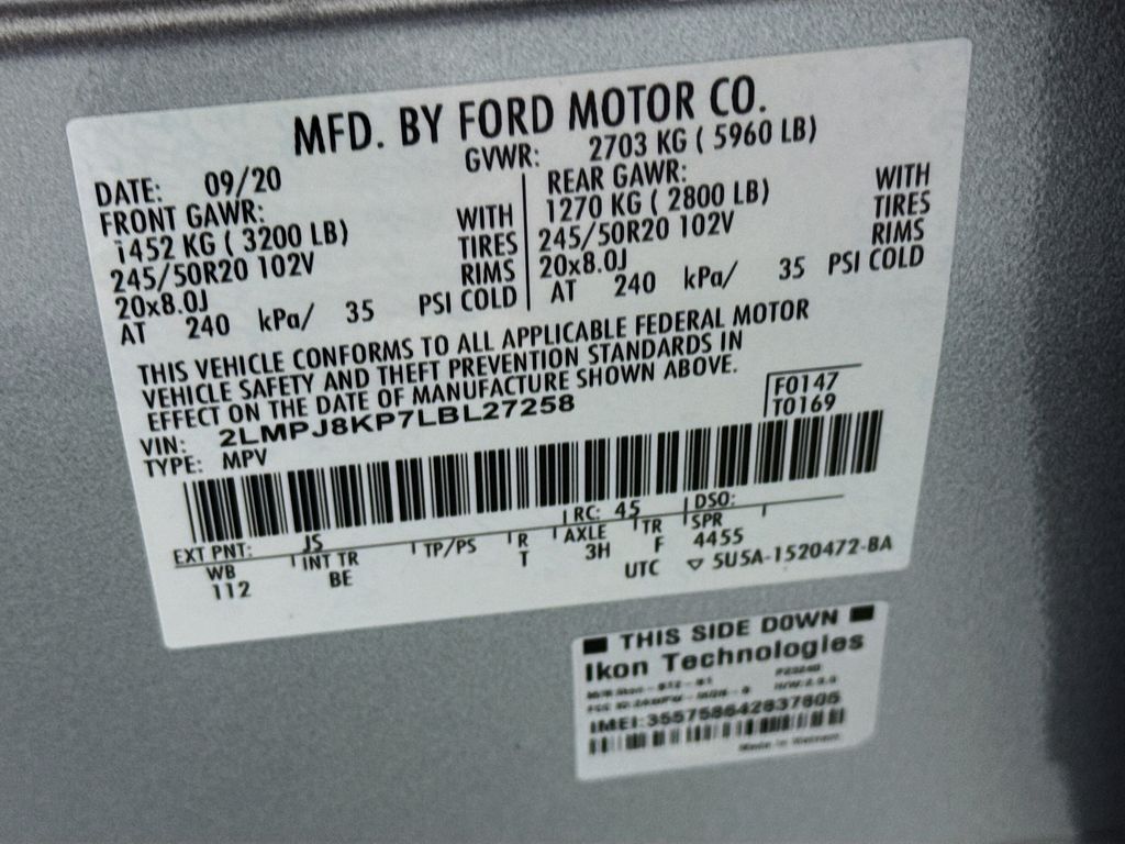 Used Car 2020 Lincoln Nautilus  Reserve For Sale Under $20,000 In Austin, Texas