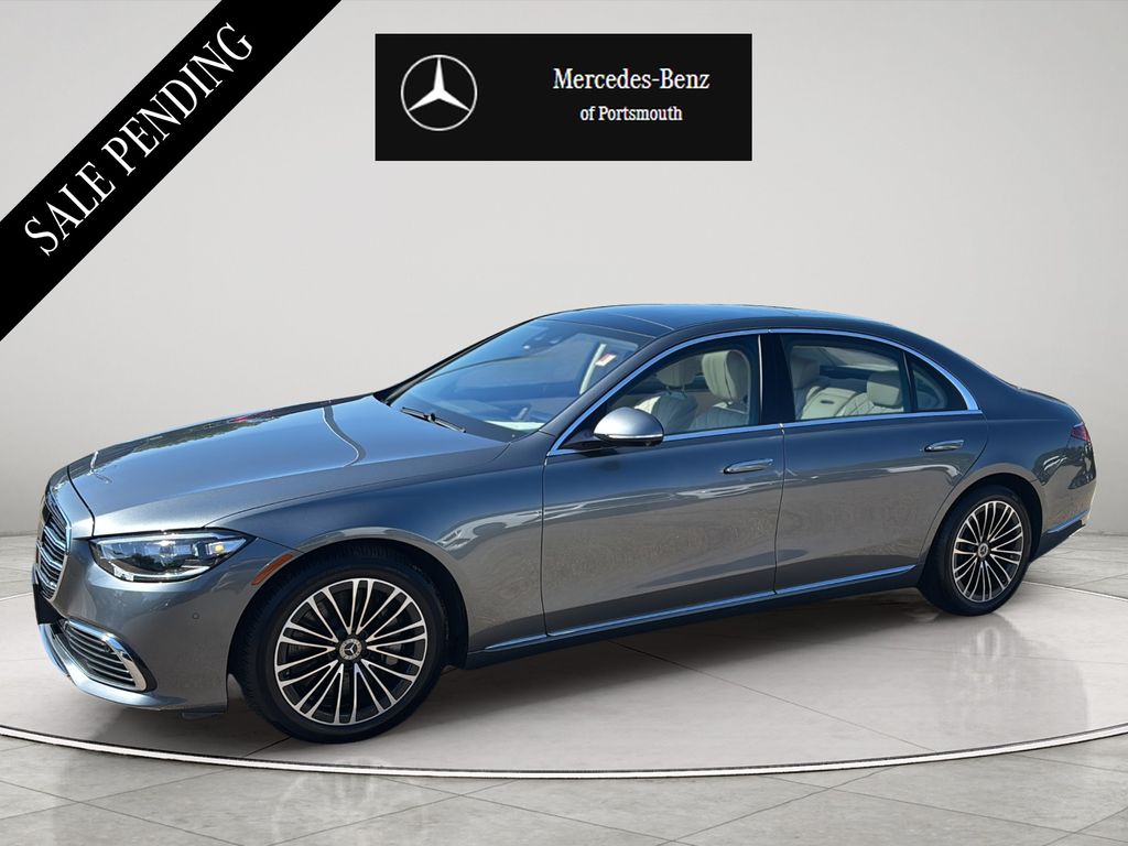 Selenite Gray 2022 Mercedes-Benz S-Class Sedan All-Wheel Drive 9-Speed Automatic