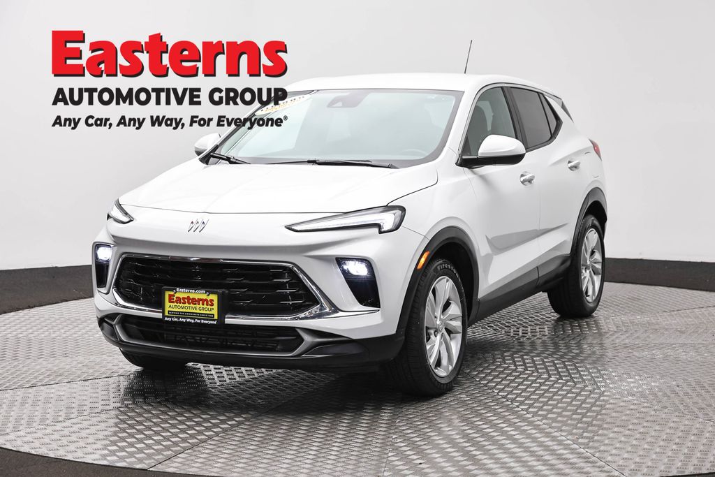 Summit White 2024 Buick Encore GX Preferred FWD SUV / Crossover Front-Wheel Drive Continuously Variable Transmission