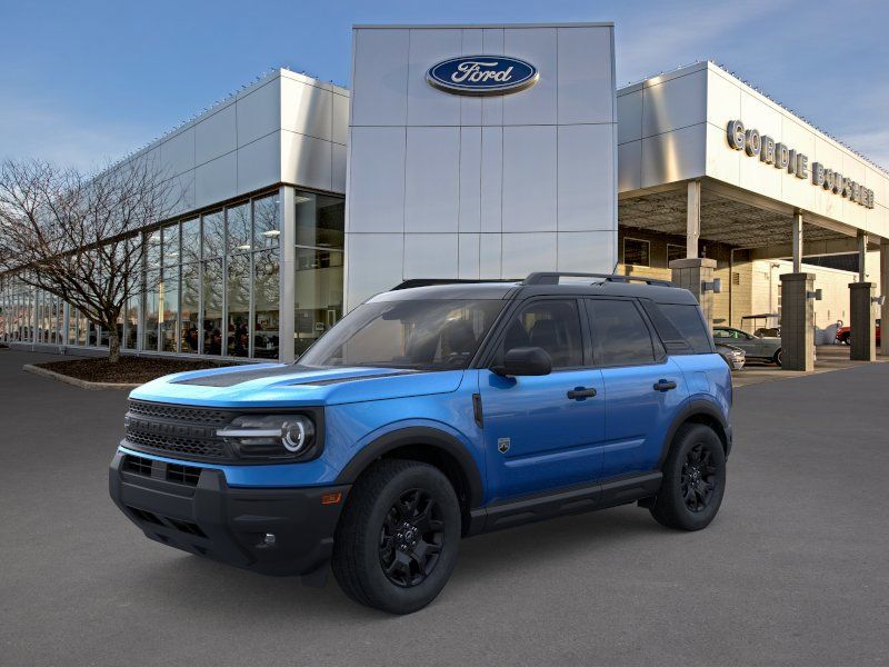 Velocity Blue Metallic 2025 Ford Bronco Sport SUV / Crossover All-Wheel Drive 8-Speed Automatic