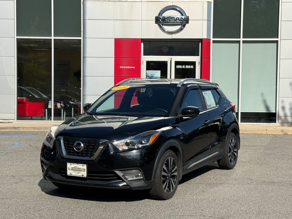Super Black 2019 Nissan Kicks SUV / Crossover Front-Wheel Drive Continuously Variable Transmission