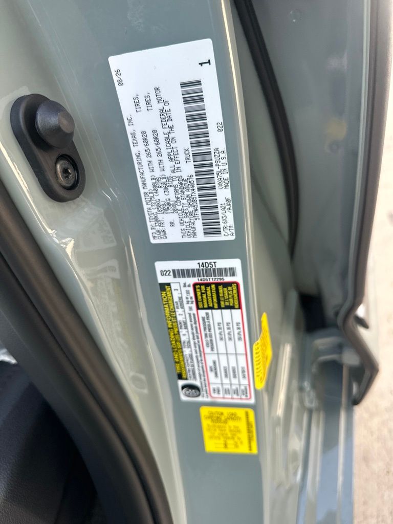 New 2026 Toyota Tundra Truck