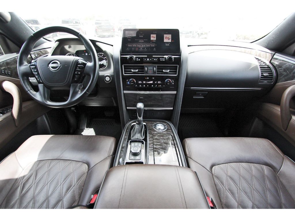 2021 Nissan Armada Platinum Red at Parkway Family Mazda