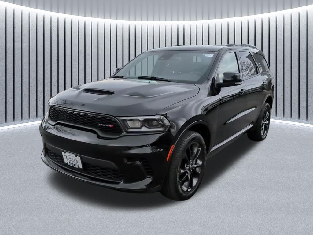 DB Black Crystal Clearcoat 2025 Dodge Durango GT Plus AWD SUV / Crossover All-Wheel Drive 8-Speed Automatic